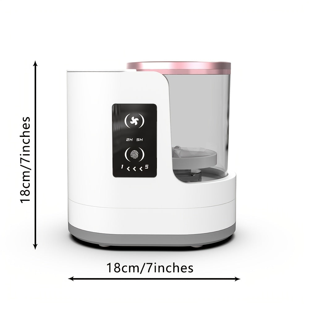 [Automatic Makeup Brush Cleaner] 3 In 1 Electric Makeup Brush Cleaner Dryer With Holder | Portable USB Automatic Cleaner For All Beauty Brushes Including Contour Eyeshadow Blush Brushes - Ideal Gift For Mother's Day